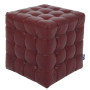 Taburet Bump - imitatie piele bordo - 21902 Taburet Bump - imitatie piele bordo - 21902