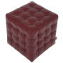 Taburet Bump - imitatie piele bordo - 21902 Taburet Bump - imitatie piele bordo - 21902