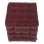 Taburet Bump - imitatie piele bordo - 21902 Taburet Bump - imitatie piele bordo - 21902