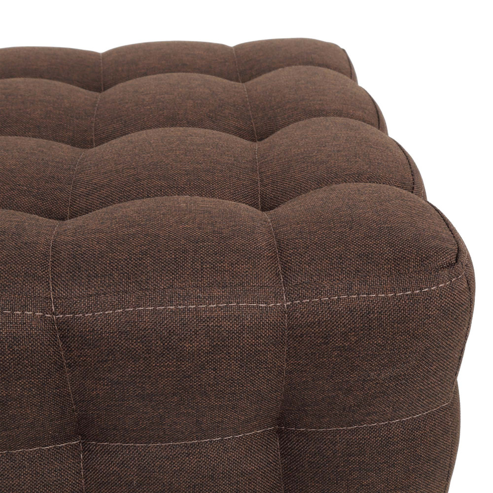 Taburet Bump - stofa S16 - maro Taburet Bump - stofa S16 - maro