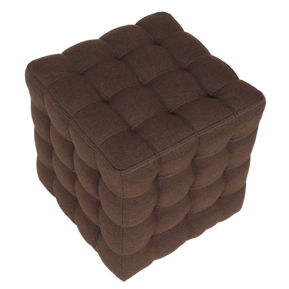 Taburet Bump - stofa S16 - maro Taburet Bump - stofa S16 - maro