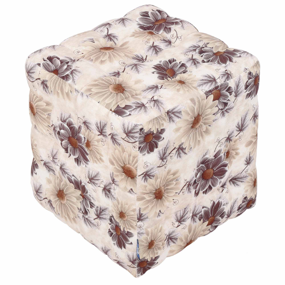 Taburet Bump - stofa CK22 - floral maro Taburet Bump - stofa CK22 - floral maro