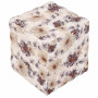 Taburet Bump - stofa CK22 - floral maro Taburet Bump - stofa CK22 - floral maro