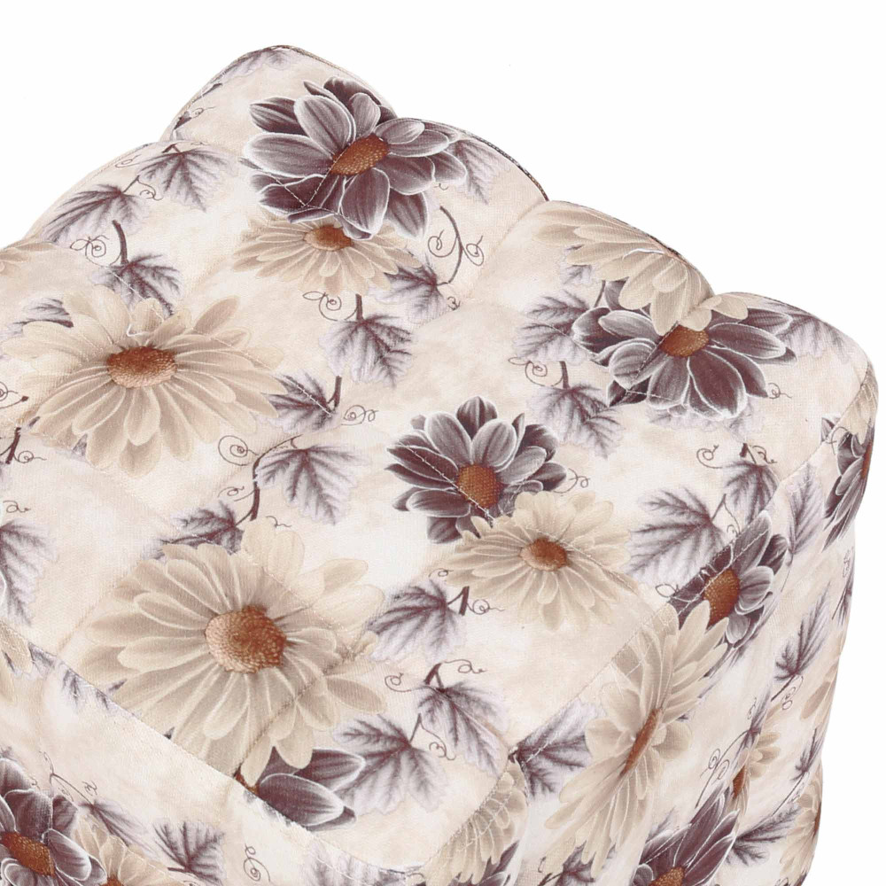 Taburet Bump - stofa CK22 - floral maro Taburet Bump - stofa CK22 - floral maro