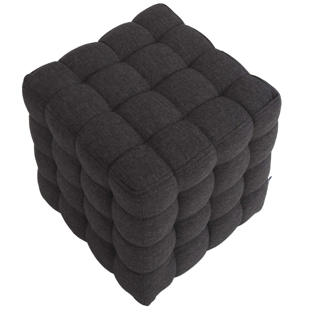 Taburet Bump - stofa S05 - gri Taburet Bump - stofa S05 - gri