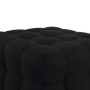Taburet Bump - stofa S14 - negru Taburet Bump - stofa S14 - negru