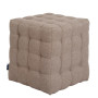 Taburet Bump - stofa S17 - bej Taburet Bump - stofa S17 - bej