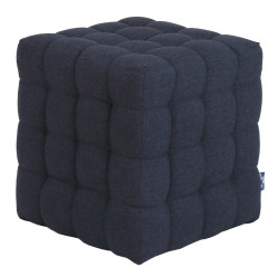 Taburet Bump - stofa S80 - albastru Taburet Bump - stofa S80 - albastru