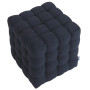 Taburet Bump - stofa S80 - albastru Taburet Bump - stofa S80 - albastru