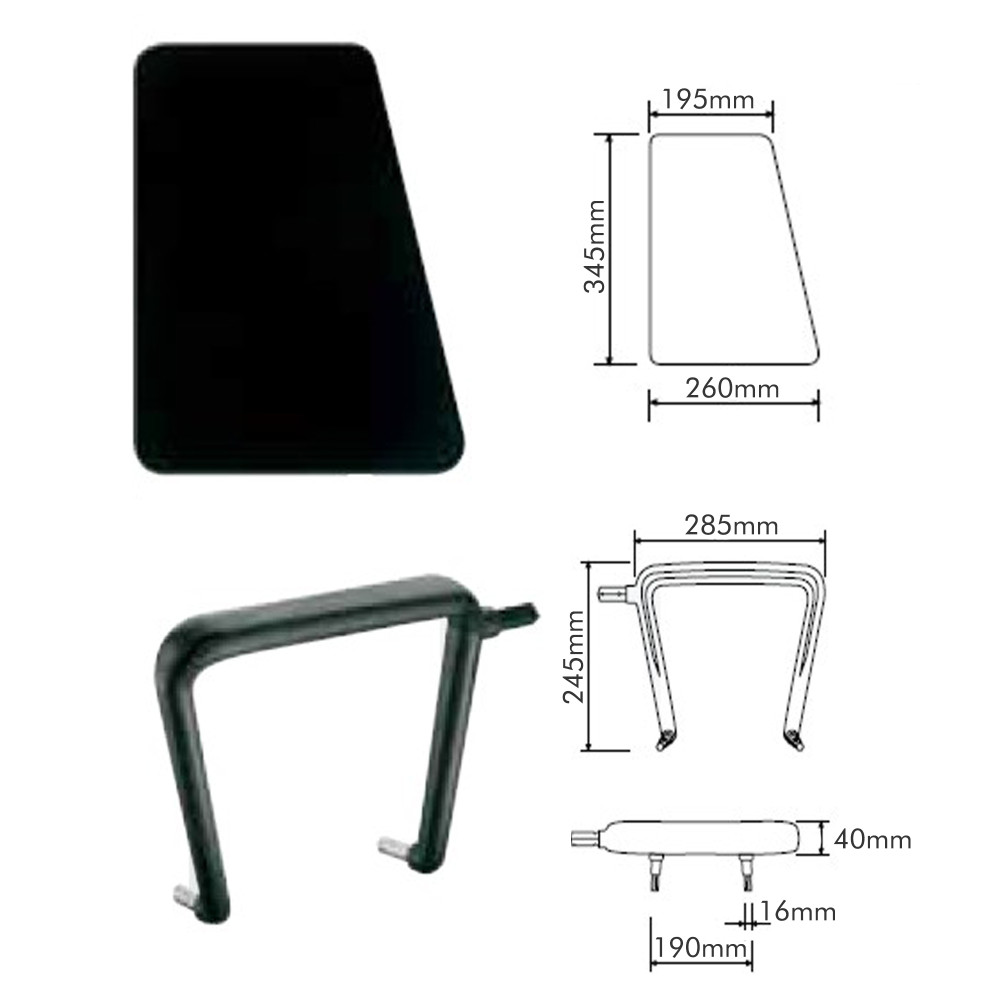 Masuta cu brat MT - scaun vizitator Masuta cu brat MT - scaun vizitator