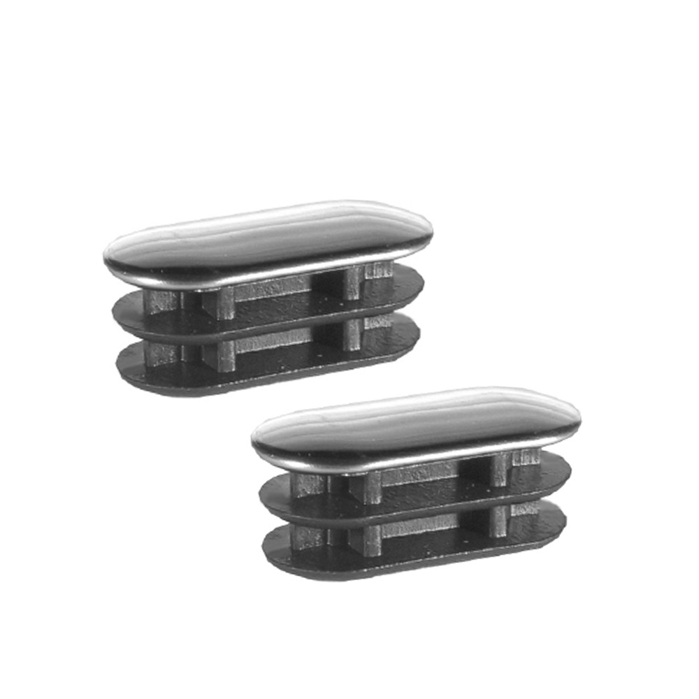 Capac oval cromat 30x15 mm Capac oval cromat 30x15 mm