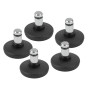 Set 5 picioare fixe scaun birou - D40 Set 5 picioare fixe scaun birou - D40