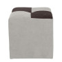 Taburet Cool - stofa K08/K07 - crem/maro Taburet Cool - stofa K08/K07 - crem/maro