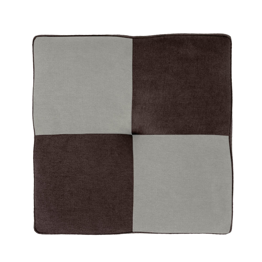 Taburet Cool - stofa K07/K08 - maro/crem Taburet Cool - stofa K07/K08 - maro/crem