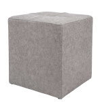Taburet Cool - stofa M609 - gri deschis