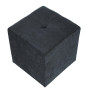 Taburet Cool - stofa K17 - albastru Taburet Cool - stofa K17 - albastru