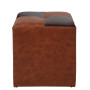 Taburet Cool - imitatie piele coniac/maro - 8070/15611 Taburet Cool - imitatie piele coniac/maro - 8070/15611
