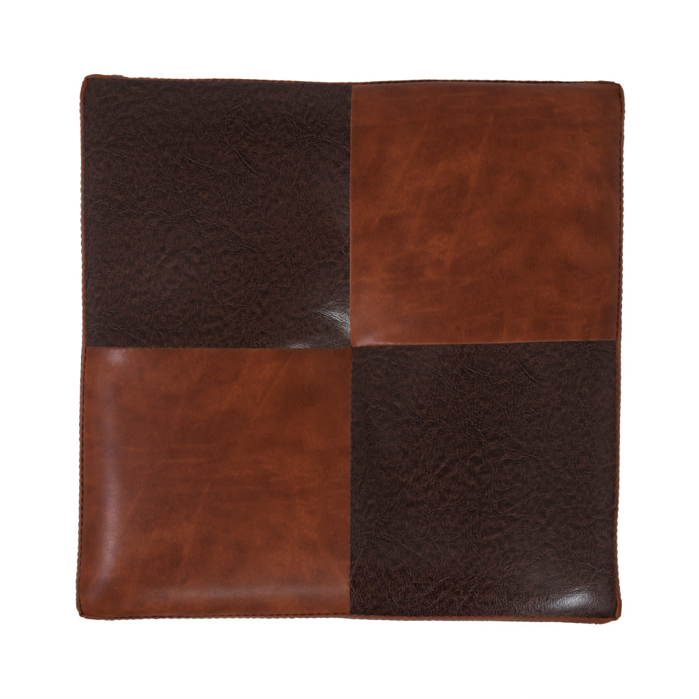 Taburet Cool - imitatie piele coniac/maro - 8070/15611 Taburet Cool - imitatie piele coniac/maro - 8070/15611