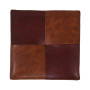 Taburet Cool - imitatie piele coniac/bordo - 8070/21902 Taburet Cool - imitatie piele coniac/bordo - 8070/21902