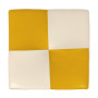 Taburet Cool - imitatie piele crem/galben - 21834/22168 Taburet Cool - imitatie piele crem/galben - 21834/22168