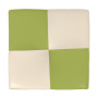 Taburet Cool - imitatie piele crem/verde - 21834/21899 Taburet Cool - imitatie piele crem/verde - 21834/21899