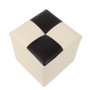 Taburet Cool - imitatie piele crem/wenge - 21834/21835