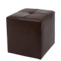 Taburet Cool - imitatie piele maro - 15611