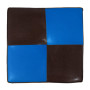 Taburet Cool - imitatie piele maro/albastru - 15611/21898 Taburet Cool - imitatie piele maro/albastru - 15611/21898