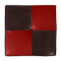 Taburet Cool - imitatie piele maro/rosu - 15611/21900