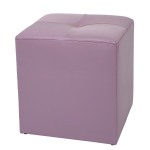 Taburet Cool - imitatie piele mov - 21897