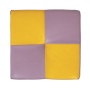 Taburet Cool - imitatie piele mov/galben - 21897/22168 Taburet Cool - imitatie piele mov/galben - 21897/22168