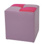 Taburet Cool - imitatie piele mov/roz - 21897/21896 Taburet Cool - imitatie piele mov/roz - 21897/21896