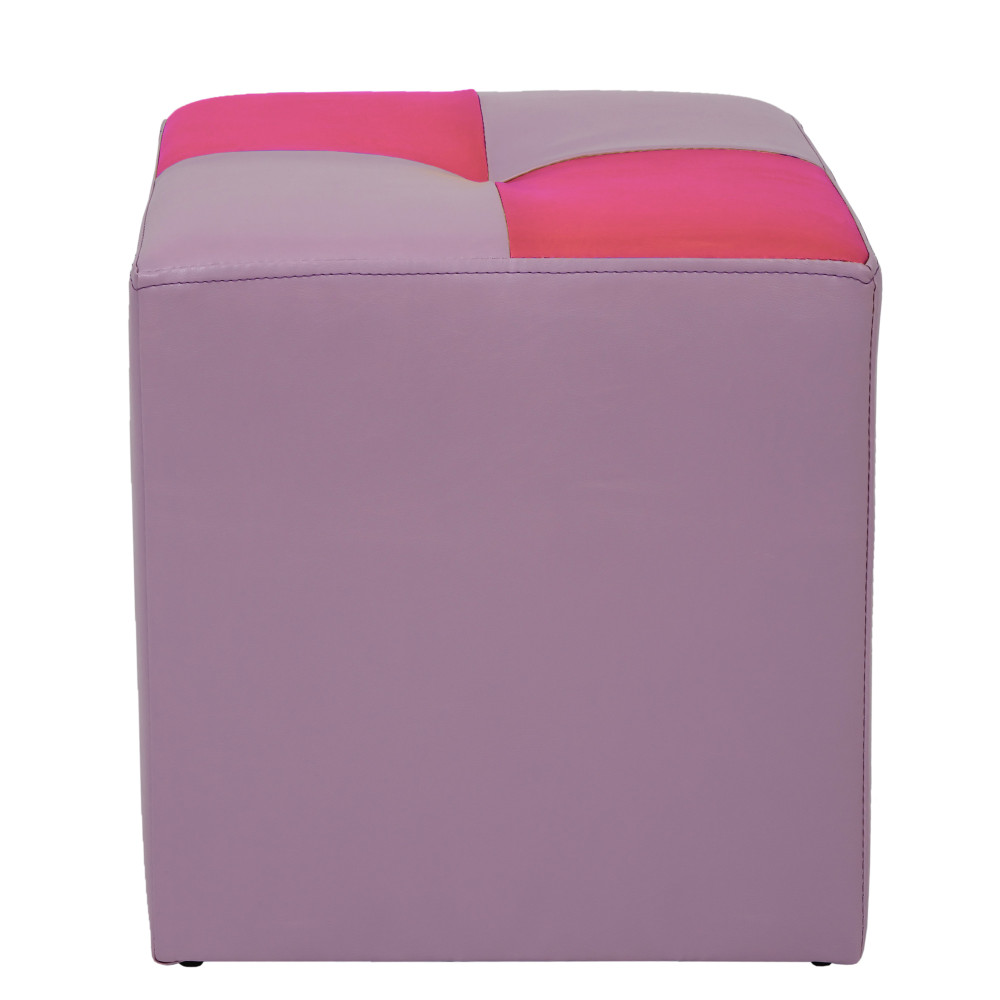 Taburet Cool - imitatie piele mov/roz - 21897/21896 Taburet Cool - imitatie piele mov/roz - 21897/21896