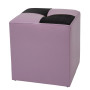Taburet Cool - imitatie piele mov/wenge - 21897/21835 Taburet Cool - imitatie piele mov/wenge - 21897/21835