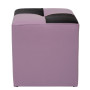 Taburet Cool - imitatie piele mov/wenge - 21897/21835 Taburet Cool - imitatie piele mov/wenge - 21897/21835