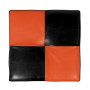 Taburet Cool - imitatie piele negru/portocaliu - 21901/21895 Taburet Cool - imitatie piele negru/portocaliu - 21901/21895
