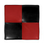 Taburet Cool - imitatie piele negru/rosu - 21901/21900 Taburet Cool - imitatie piele negru/rosu - 21901/21900
