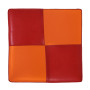 Taburet Cool - imitatie piele rosu/portocaliu - 21900/21895 Taburet Cool - imitatie piele rosu/portocaliu - 21900/21895
