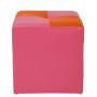 Taburet Cool - imitatie piele roz/portocaliu - 21896/21895 Taburet Cool - imitatie piele roz/portocaliu - 21896/21895
