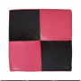 Taburet Cool - imitatie piele roz/wenge - 21896/21835 Taburet Cool - imitatie piele roz/wenge - 21896/21835