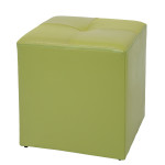 Taburet Cool - imitatie piele verde - 21899