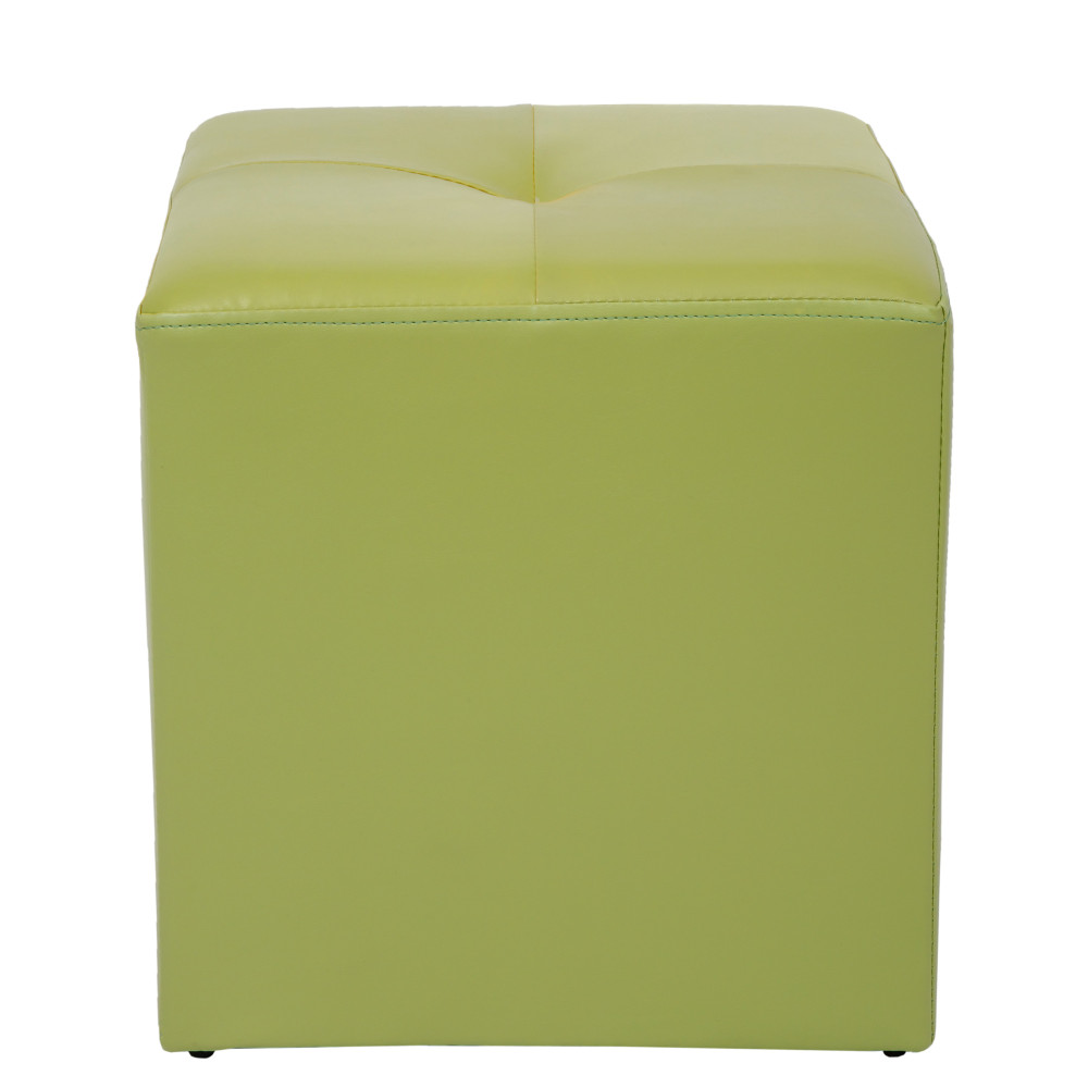 Taburet Cool - imitatie piele verde - 21899 Taburet Cool - imitatie piele verde - 21899
