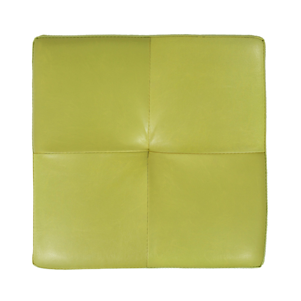 Taburet Cool - imitatie piele verde - 21899 Taburet Cool - imitatie piele verde - 21899