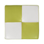 Taburet Cool - imitatie piele verde/alb - 21899/21894 Taburet Cool - imitatie piele verde/alb - 21899/21894