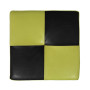 Taburet Cool - imitatie piele verde/negru - 21899/21901 Taburet Cool - imitatie piele verde/negru - 21899/21901