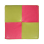 Taburet Cool - imitatie piele verde/roz - 21899/21896 Taburet Cool - imitatie piele verde/roz - 21899/21896