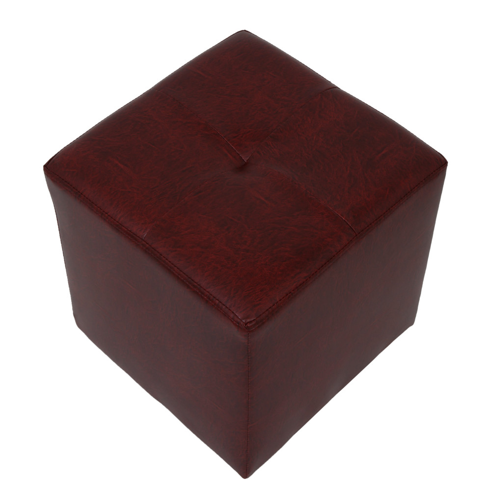 Taburet Cool - imitatie piele bordo - 21902 Taburet Cool - imitatie piele bordo - 21902