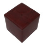 Taburet Cool - imitatie piele bordo - 21902 Taburet Cool - imitatie piele bordo - 21902