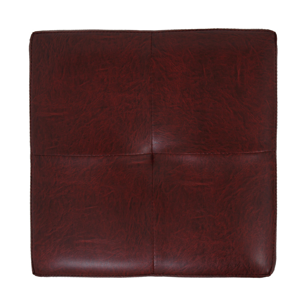 Taburet Cool - imitatie piele bordo - 21902 Taburet Cool - imitatie piele bordo - 21902