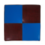 Taburet Cool - imitatie piele bordo/albastru - 21902/21898 Taburet Cool - imitatie piele bordo/albastru - 21902/21898